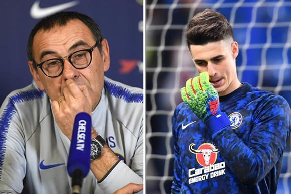 Maurizio Sarri reveals Kepa Arrizabalaga future plans after Chelsea beat Tottenham