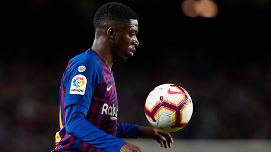 Ousmane Dembele in doubt for Barcelona-Lyon after hamstring injury