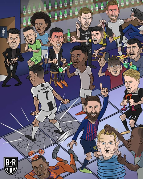 7M Daily Laugh - UEFA CL Super Heroes