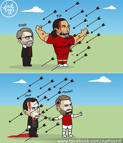 7M Daily Laugh - How to Protect the boss Dijk vs Mustafi