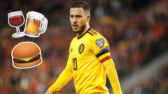 Hazard's personal side: Beer or wine, his thoughts on Brexit, whether he's smoked...