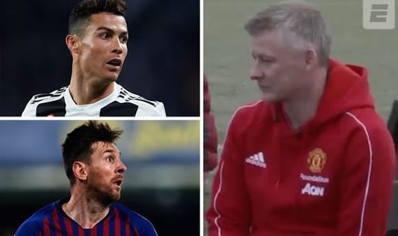 Ole Gunnar Solskjaer sends Man Utd transfer message to Cristiano Ronaldo and Lionel Messi