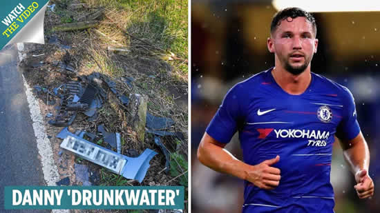 Chelsea ace Danny Drinkwater held after 'drink-drive' smash minutes after leaving party with glamorous lawyer he had just met