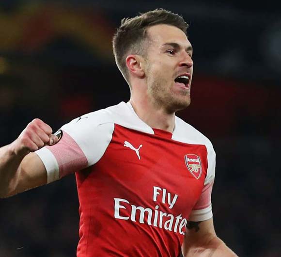 Arsenal 2 Napoli 0: Gunners on track for Europa League semi-finals