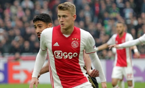 Van Gaal urges Ajax defender De Ligt to consider Man City