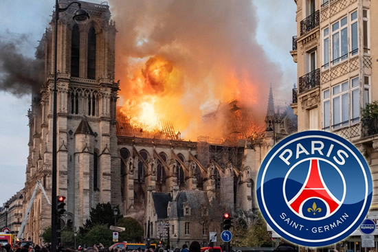 PSGESTURE PSG offer 500 tickets for Monaco clash to firefighters who fought Notre Dame blaze