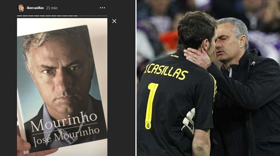 Casillas recommends Mourinho's book for Saint George's Day