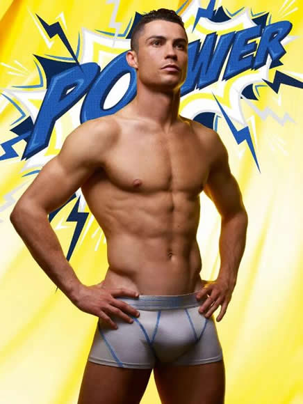 Cristiano Ronaldo shows off bulge in bizarre superhero-themed shoot for new SS19 CR7 underpants