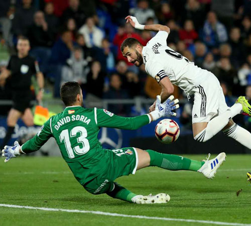 Getafe 0 Real Madrid 0: Zidane's men held by Champions League chasers
