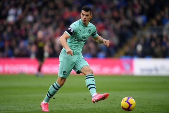 Xhaka admits Arsenal top four finish unlikely after poor run
