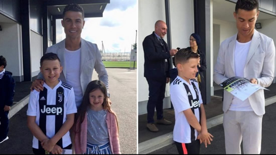 Cristiano Ronaldo Flies Out Seriously Ill 10-Year Old And His Family To Meet Him