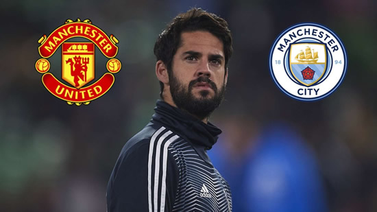 Transfer news and rumours LIVE: Man Utd and Man City to battle for €120m Isco