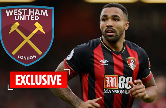 CALL ON ME West Ham line up ambitious £35m offer for Bournemouth striker Callum Wilson after missing out on Maxi Gomez transfer