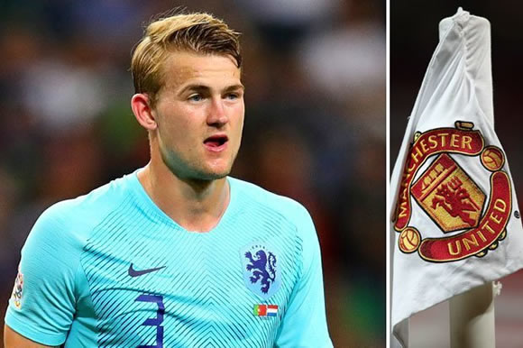 Man Utd and Ajax come to agreement over Matthijs de Ligt transfer