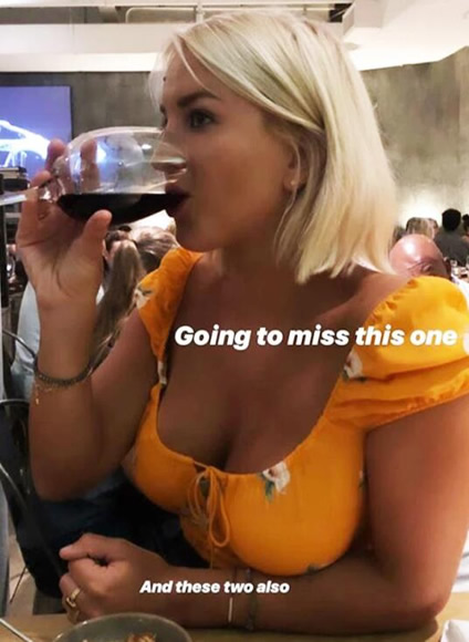 Mertens' Wag Kat publicly rages at him after he jokes about her breasts on Instagram