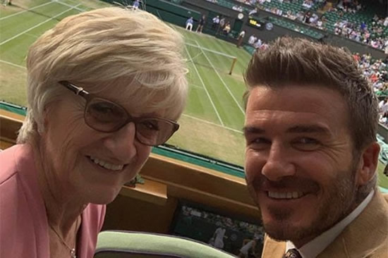 David Beckham accidentally reveals Wimbledon royal box secret perk