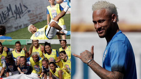 Neymar's new look