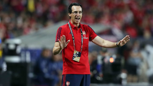Unai Emery calls for “patience” as Arsenal aim to step up transfer activity