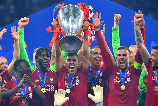 Liverpool's Roberto Firmino Gets Tattoo Of Himself Lifting The Champions  League Trophy - 7M sport