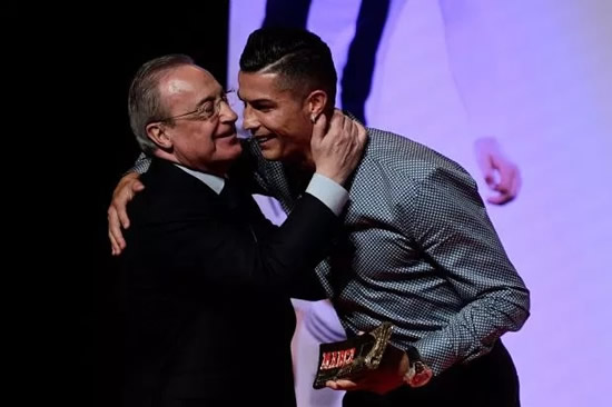 Cristiano Ronaldo handed Marca Legend award for incredible Real Madrid career as he poses with girlfriend Georgina Rodriguez