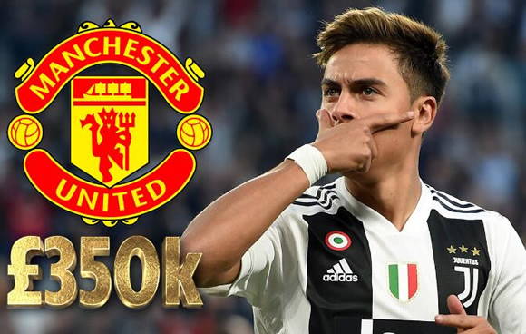 Dybala demands more money than Pogba for Man Utd transfer as swap deal for Romelu Lukaku is plunged into doubt