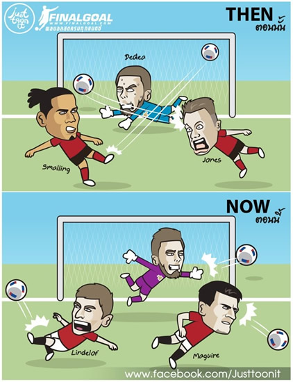7M Daily Laugh - Man Utd Then and Now