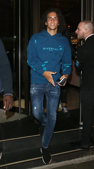 Arsenal stars Aubameyang and Guendouzi put Spurs rivalry to one side as they dine with Sissoko at swanky celeb hotspot Novikov