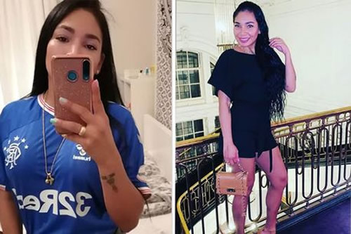 Morelos bags brace for Rangers as stunning WAG posts cheeky Instagram snap