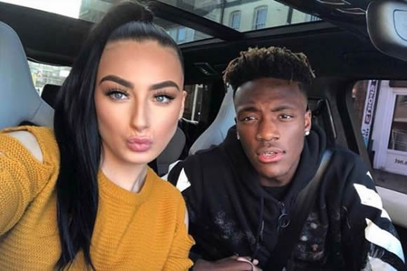 Chelsea striker Tammy Abraham’s girlfriend says ‘there is a place in hell for racist scum bags’ as Man Utd pair Marcus Rashford and Jesse Lingard back England teammate