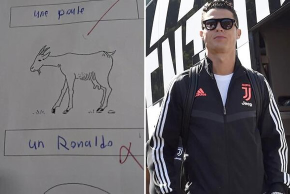 RON ANSWER! Student answers Ronaldo is the Goat in French exam and fails by a single mark