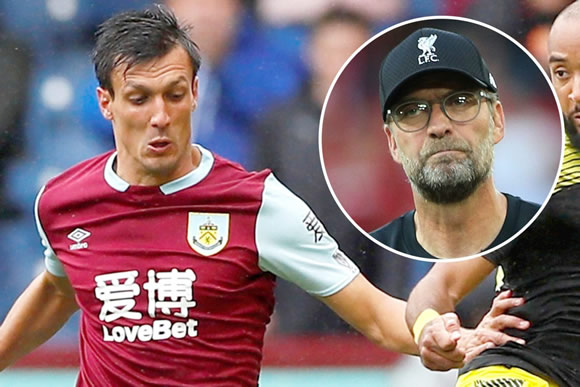 Liverpool feud with Burnley reignited as Jack Cork hits out at Jurgen Klopp's Reds