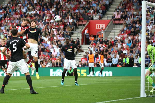 Southampton 1-1 Manchester United: Vestergaard cancels out stunning James strike
