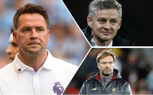 ‘I don’t think so’ – Michael Owen doesn’t believe that Manchester United are far behind rivals Liverpool