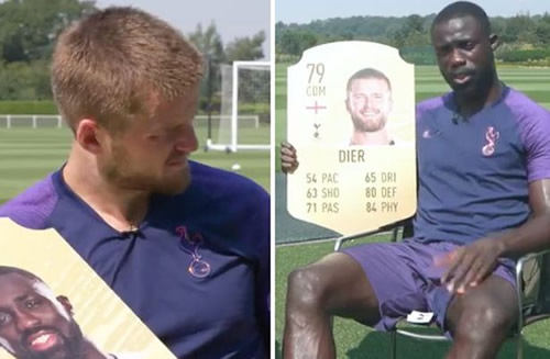 Tottenham fans think Eric Dier is ‘crying’ as FIFA 20 rating revealed