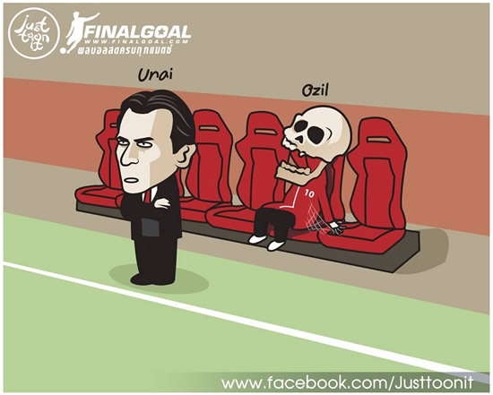 7M Daily Laugh  - Ozil with Unai now