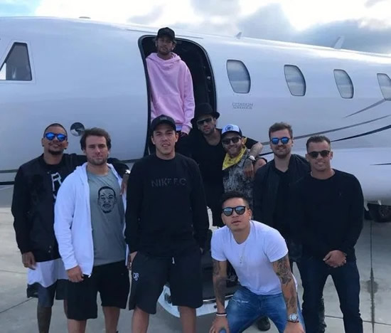 FRIENDS WITH BENEFITS Inside Neymar’s entourage, where you can earn around £10k-per-month, have access to exclusive celeb parties and can mingle with the stars