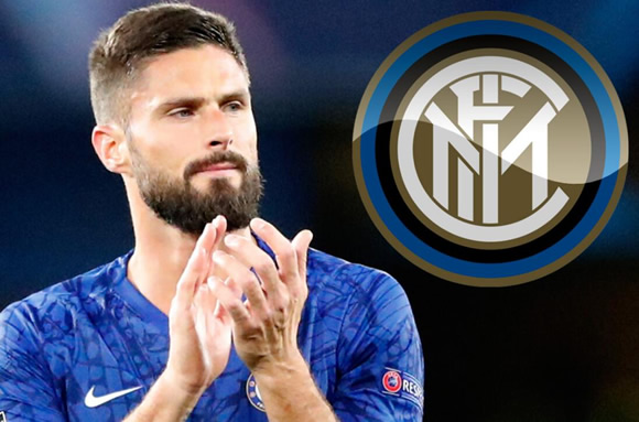 Inter Milan eyeing January transfer swoop for Chelsea striker Giroud as back-up for Lukaku after ex-Man Utd ace flops in Champions League