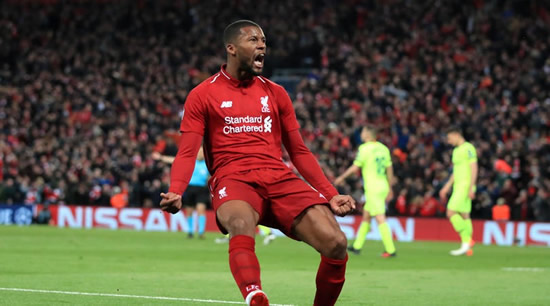 Wijnaldum: Barcelona epic now a distant memory for Liverpool players
