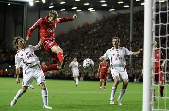 ABBEY PANTSY Abbey Clancy ended Peter Crouch’s goal drought at Liverpool using ‘lucky pants’