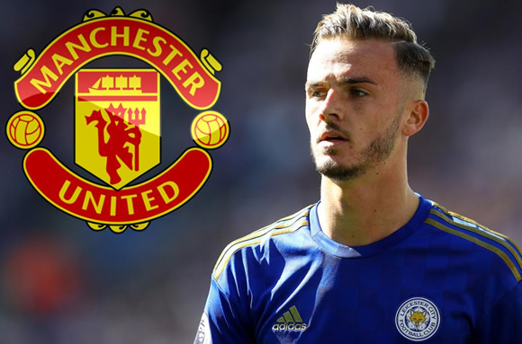 Man Utd step up scouting of Leicester’s ￡80m James Maddison with view to transfer as Solskjaer searches for creative spark
