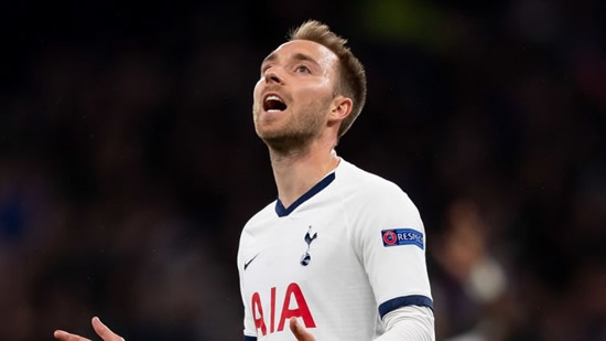 Christian Eriksen says Tottenham's poor form is not a result of transfer speculation