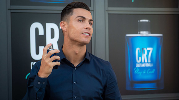 Cristiano Ronaldo releases his new fragrance