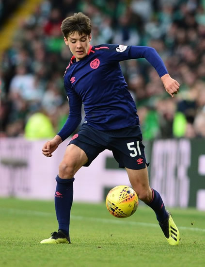 Manchester City leading transfer race for £2m Hearts star Aaron Hickey