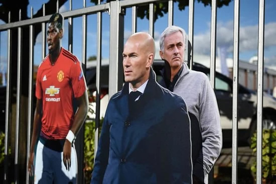 Man Utd star Paul Pogba meets with Real Madrid boss Zinedine Zidane in Dubai – EXCLUSIVE