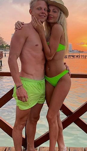 Meet Vlada Sedan, the gorgeous Ukrainian TV presenter dating Man City star Oleksandr Zinchenko