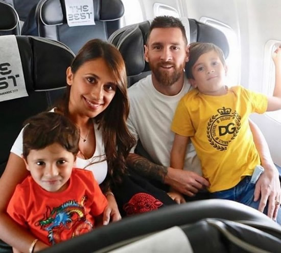 Lionel Messi pays tribute to 'sweetheart' wife ahead of Barcelona v Eibar clash