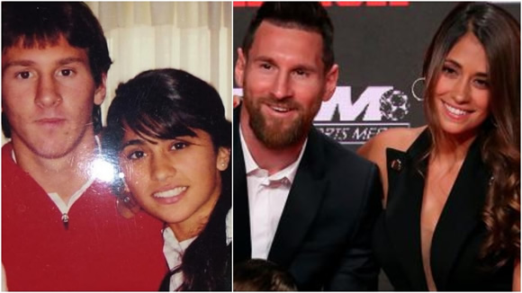 Messi and Antonela Roccuzzo: How much they've changed!