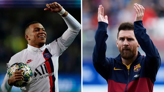 Mbappe breaks Messi's Champions League record as youngest player to score 15 goals
