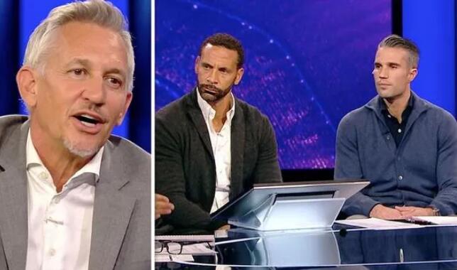 Gary Lineker calls Man Utd a 'small club' in front of Rio Ferdinand and Robin van Persie