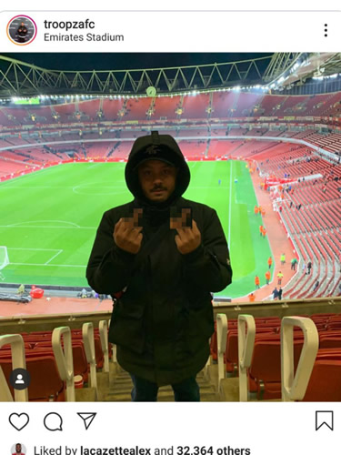 Lacazette ‘likes Instagram post’ telling Arsenal boss Emery and Xhaka to ‘f*** themselves’ after Palace draw